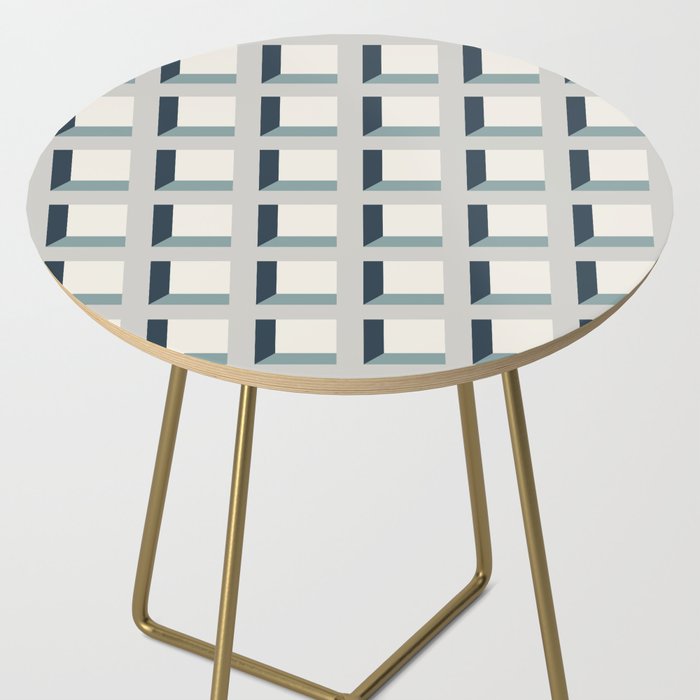 Minimalist 3D Pattern XI Side Table Gallery Image 2