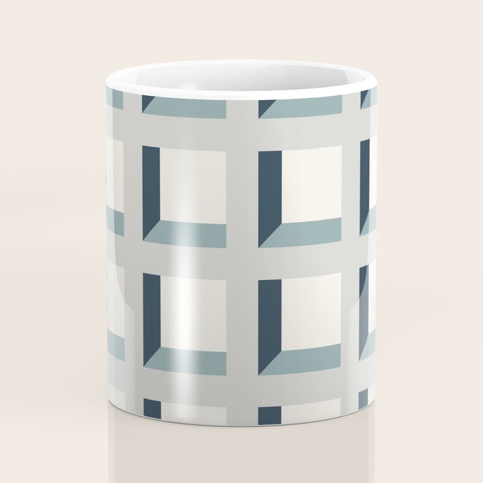 Minimalist 3D Pattern XI Coffee Mug Gallery Image 4