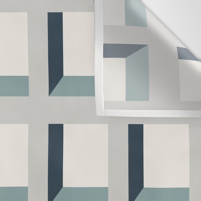Minimalist 3D Pattern XI Wall Tapestry Gallery Image 3
