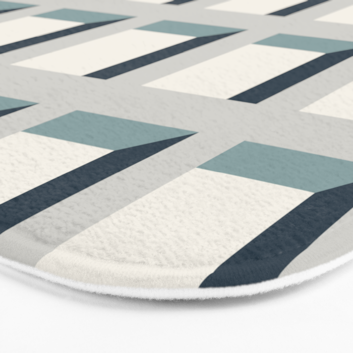 Minimalist 3D Pattern XI Bath Mat Gallery Image 3