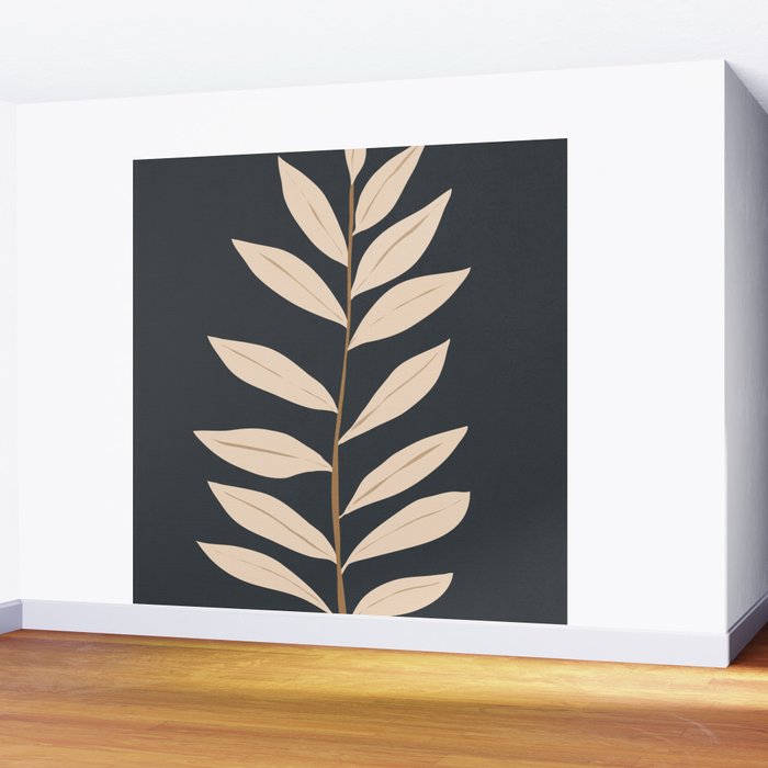 Minimal Art  Plant2 Wall Mural Gallery Image 2