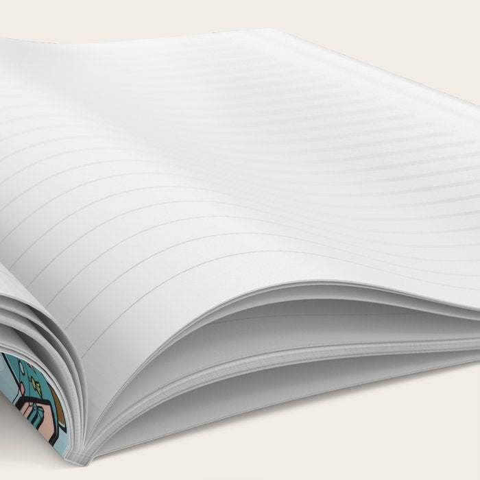 Whimsical Christmas, Sweater Weather, Fa La La La La, Holly Jolly, Holiday Print, Tis The Season Notebook Gallery Image 2