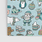 Whimsical Christmas, Sweater Weather, Fa La La La La, Holly Jolly, Holiday Print, Tis The Season Poster Gallery Image 3