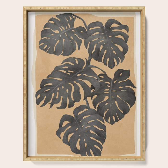 Philodendron III Serving Tray Gallery Image 1