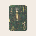 1921 Classical Masterpiece 'Flowers and Flames' by Kay Nielsen Bath Mat Gallery Image 1