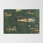 1921 Classical Masterpiece 'Flowers and Flames' by Kay Nielsen Rug Gallery Image 2