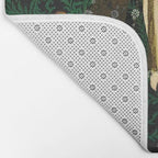 1921 Classical Masterpiece 'Flowers and Flames' by Kay Nielsen Bath Mat Gallery Image 2
