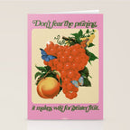 Don't Fear the Pruning - Collage Art Stationery Card Gallery Image 2