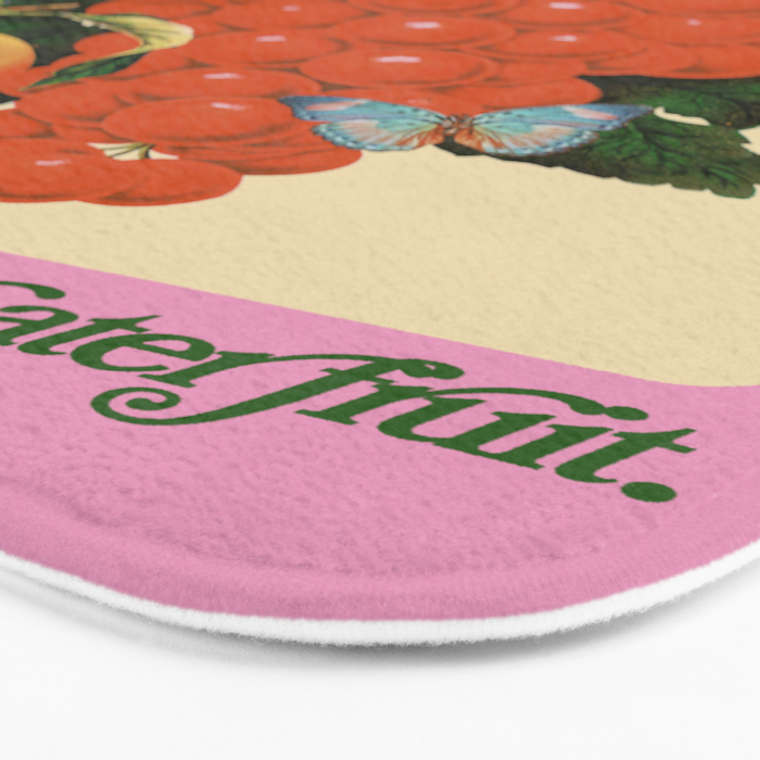 Don't Fear the Pruning - Collage Art Bath Mat Gallery Image 3