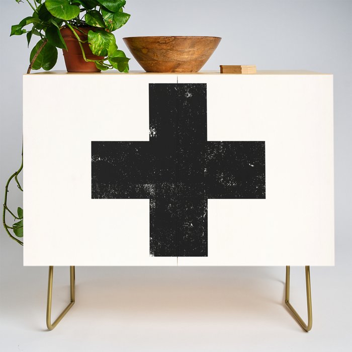 Ski Patrol Sign Credenza Gallery Image 1