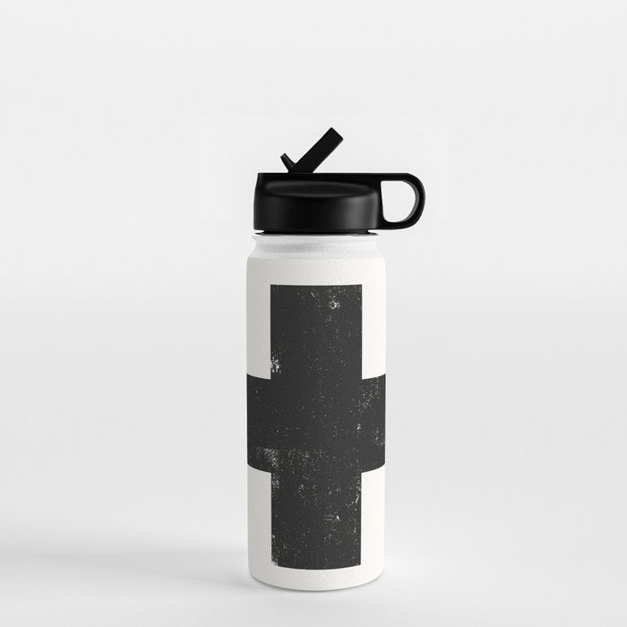 Ski Patrol Sign Water Bottle Gallery Image 1