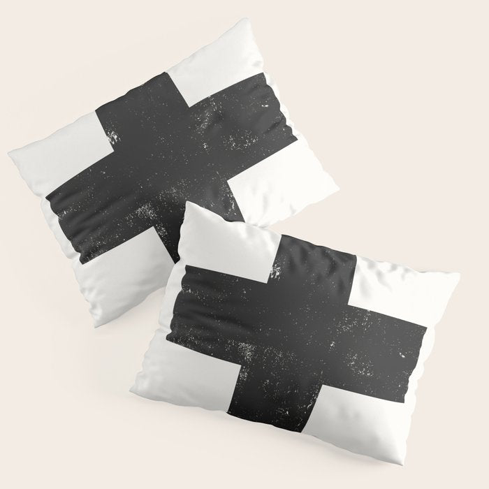 Ski Patrol Sign Pillow Sham Gallery Image 3