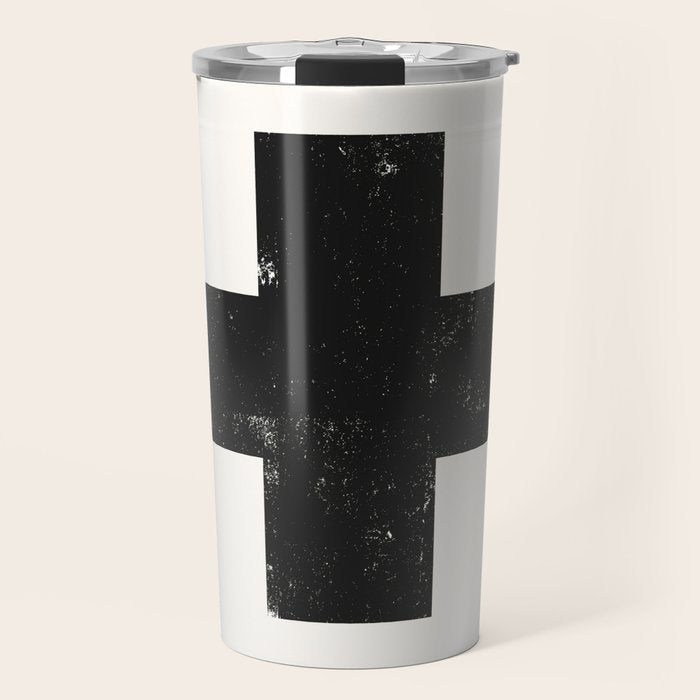 Ski Patrol Sign Travel Mug Gallery Image 1