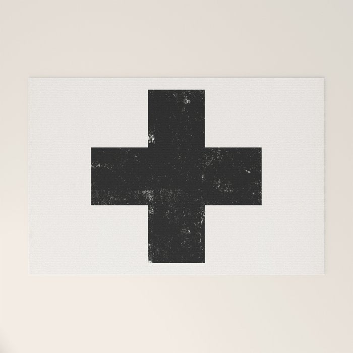 Ski Patrol Sign Welcome Mat Gallery Image 1