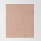 boho hexagon stripes - peach Throw Blanket Gallery Image 2