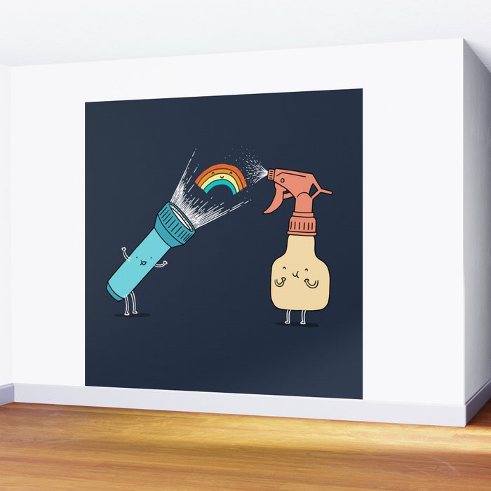 Together we make rainbow Wall Mural Gallery Image 2