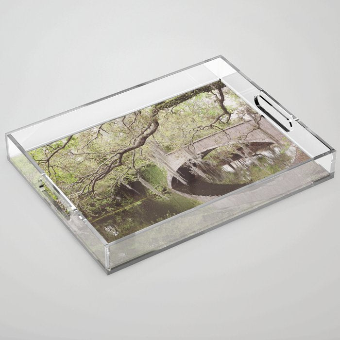 Audubon Park Reflections x New Orleans Photography Acrylic Tray Gallery Image 1