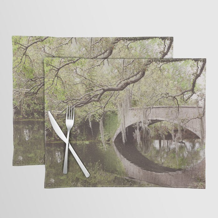 Audubon Park Reflections x New Orleans Photography Placemat Gallery Image 1
