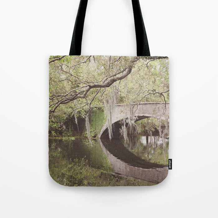 Audubon Park Reflections x New Orleans Photography Tote Bag Gallery Image 1