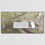 Audubon Park Reflections x New Orleans Photography Desk Mat Gallery Image 1