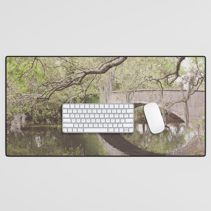 Audubon Park Reflections x New Orleans Photography Desk Mat Gallery Image 1