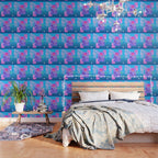 Memphis pattern 80 - 80s / 90s Retro / summer palm tree Wallpaper Gallery Image 3