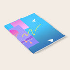 Memphis pattern 80 - 80s / 90s Retro / summer palm tree Notebook Gallery Image 2