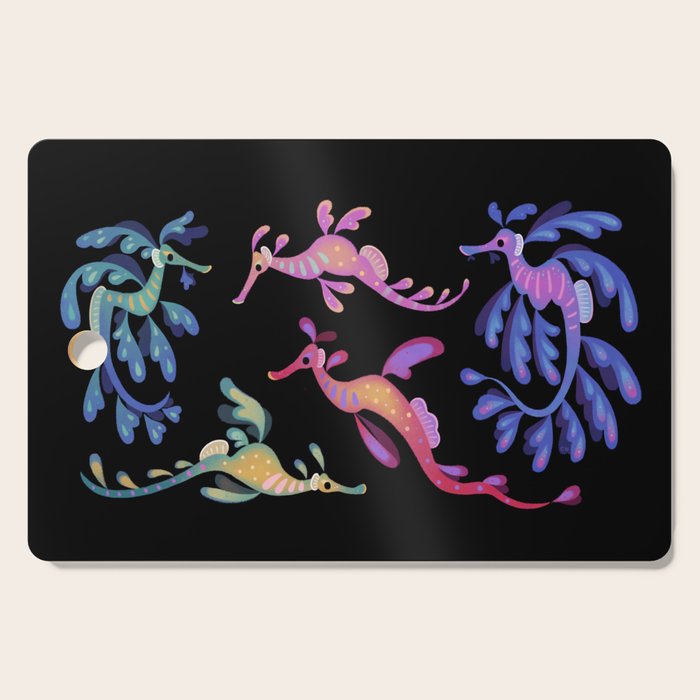 Sea dragons Cutting Board Gallery Image 1