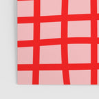 Abstract Plaid red Poster Gallery Image 3