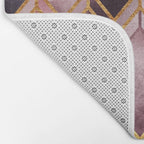 Dreamy Stained Glass 1 Bath Mat Gallery Image 2