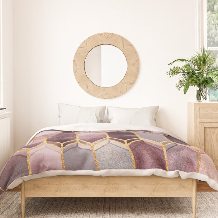 Dreamy Stained Glass 1 Duvet Cover Gallery Image 3