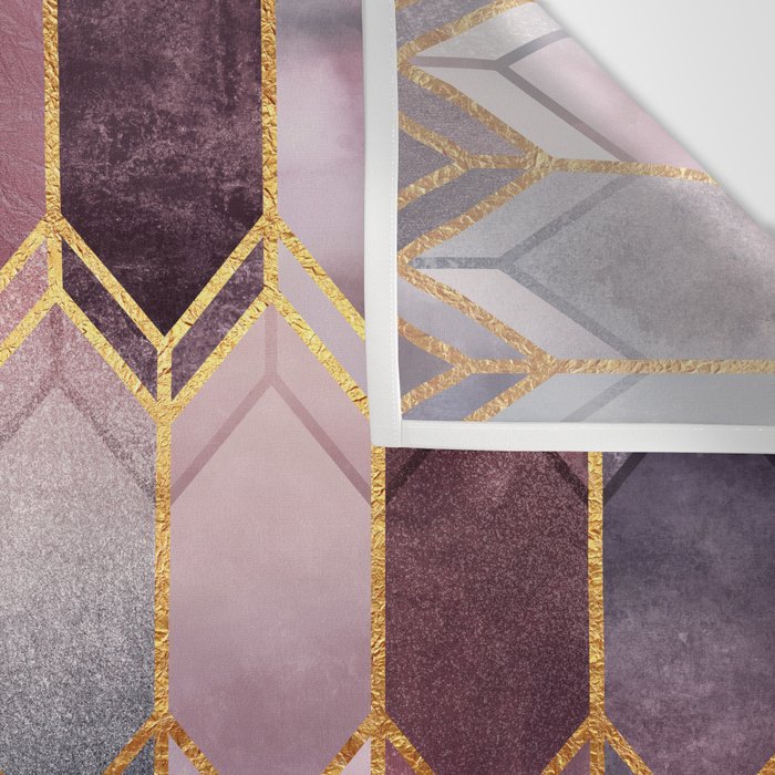 Dreamy Stained Glass 1 Wall Tapestry Gallery Image 3
