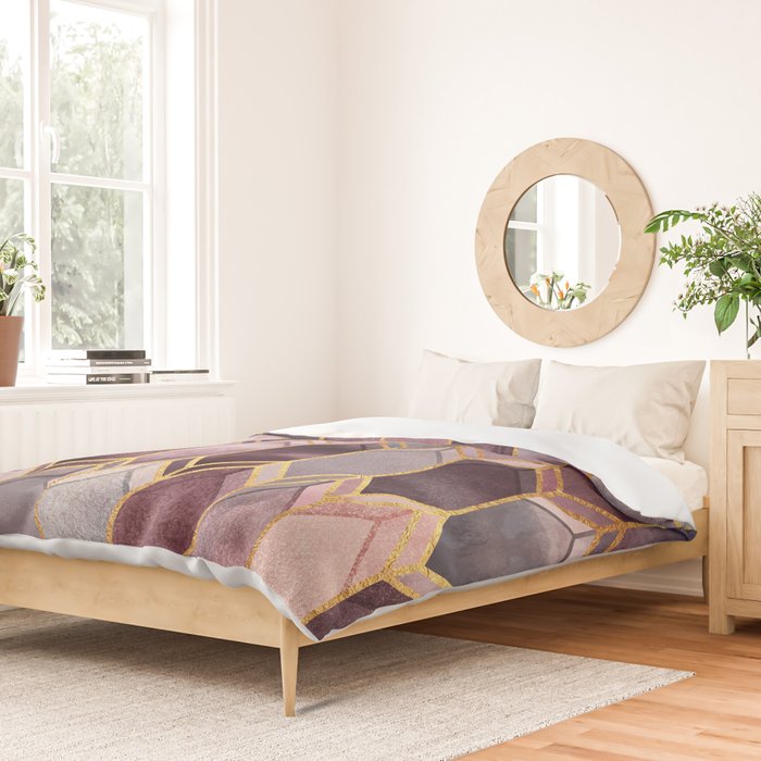 Dreamy Stained Glass 1 Duvet Cover Gallery Image 2