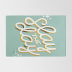 Slay the Day - Mint & Gold Palette Rug Gallery Image 2