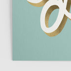 Slay the Day - Mint & Gold Palette Poster Gallery Image 3