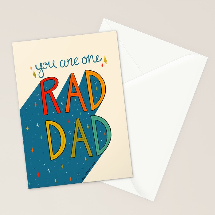 You are One Rad Dad Stationery Card Gallery Image 2