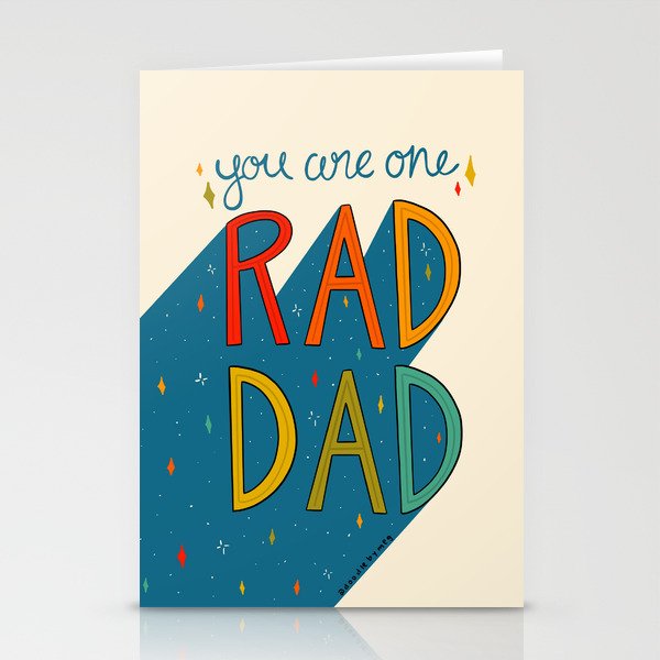 You are One Rad Dad Stationery Card Gallery Image 2