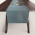 Bubble Gum Diva in a Straw Hat Table Runner Gallery Image 1