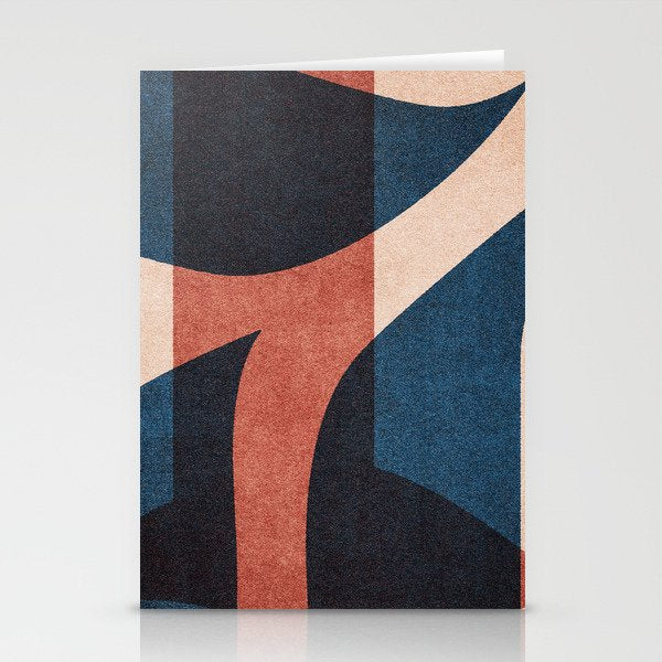 ABSTRACT ALPHABET / Gothic B Stationery Card Gallery Image 2