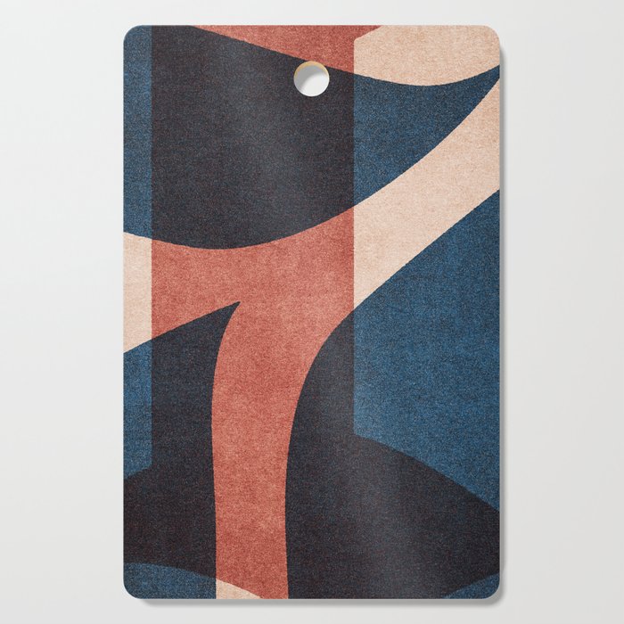 ABSTRACT ALPHABET / Gothic B Cutting Board Gallery Image 1