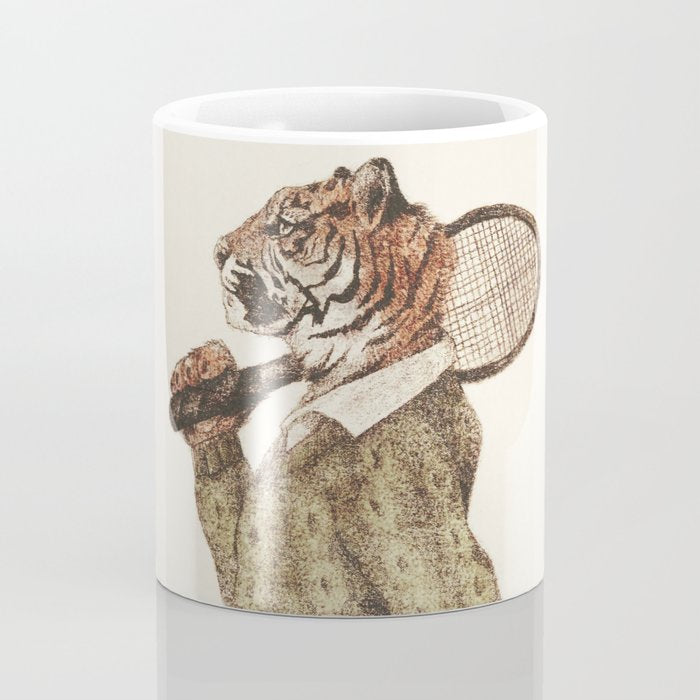 Tiger Tennis Club Coffee Mug Gallery Image 4