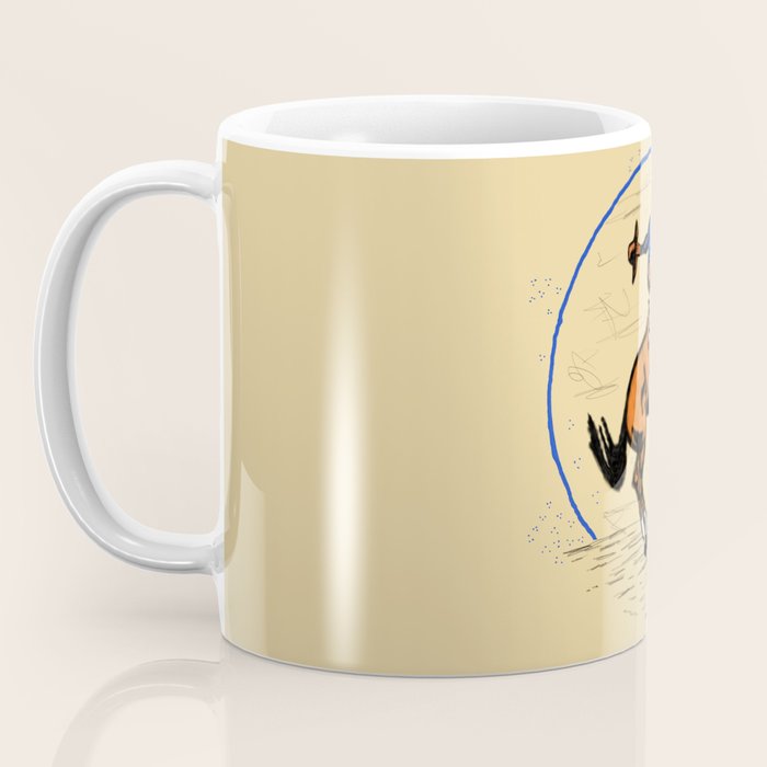 Full Moon Bronc & Cowboy Coffee Mug Gallery Image 3