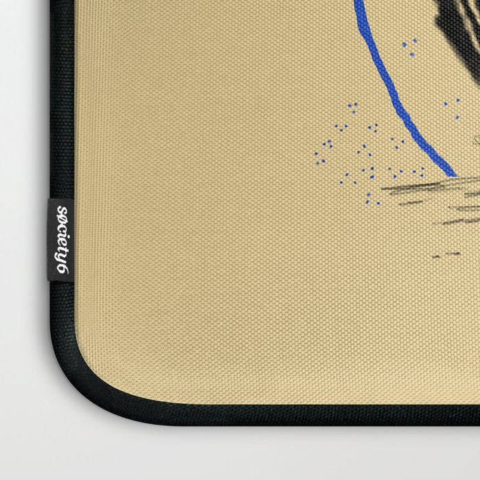 Full Moon Bronc & Cowboy Laptop Sleeve Gallery Image 3