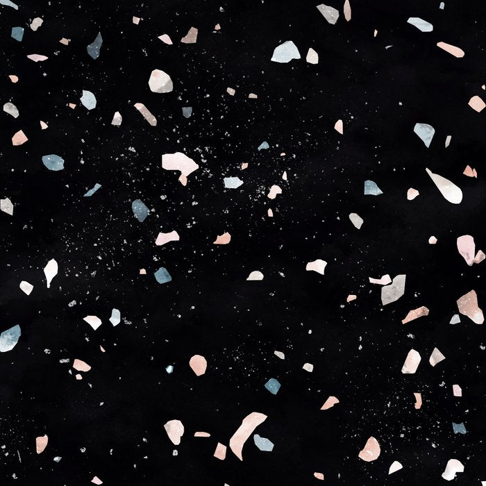Terrazzo Memphis black galaxy Coffee Mug Gallery Image 2