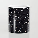 Terrazzo Memphis black galaxy Coffee Mug Gallery Image 4