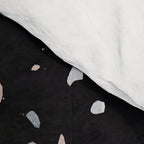 Terrazzo Memphis black galaxy Comforter Gallery Image 4