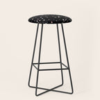 Terrazzo Memphis black galaxy Stool Gallery Image 1