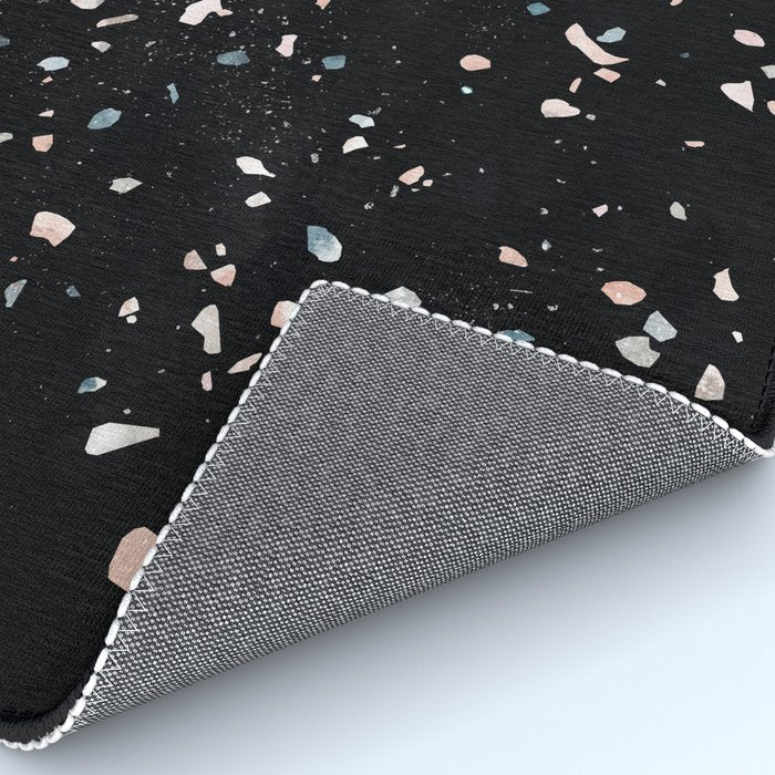 Terrazzo Memphis black galaxy Rug Gallery Image 4