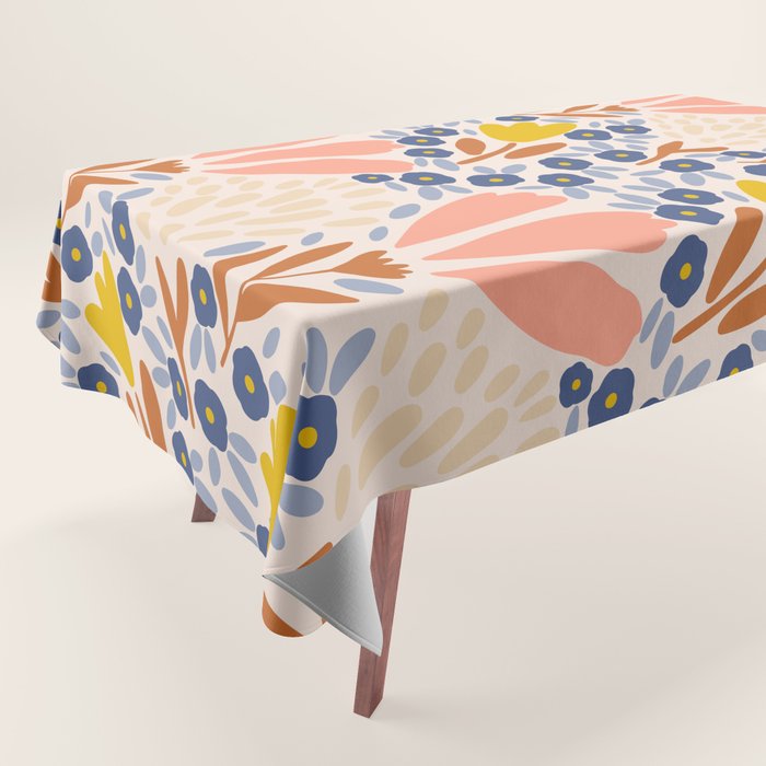 Spring Flower Field  Tablecloth Gallery Image 1