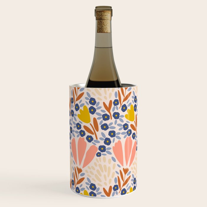 Spring Flower Field  Wine Chiller Gallery Image 2